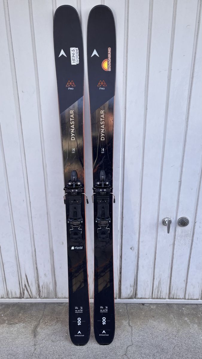 Dynastar Sci: Dynastar M Pro 100 Telemark 170cm – Usato da Sargans venduto da Tomb1