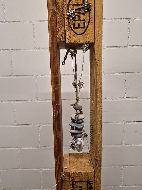 Lampade: Palettensäule mit Beleuchtung  – Usato da Unterlunkhofen venduto da cke_jy6f 2