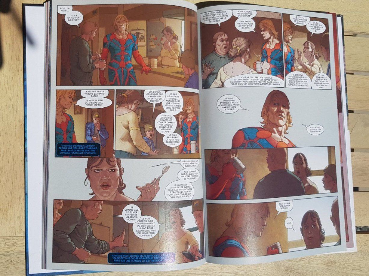 BD: Les éternels - seule la mort est éternelle - Marvel – D'occasion à Fully par Minouchka 1