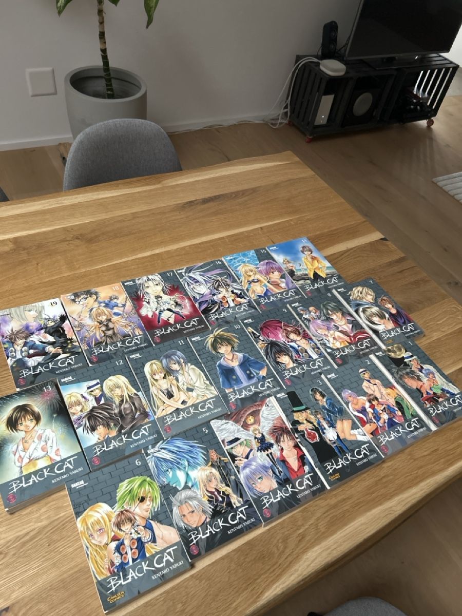 Fumetti: Black Cat Manga Band 1-19  – Usato da Thayngen venduto da M4attz 1
