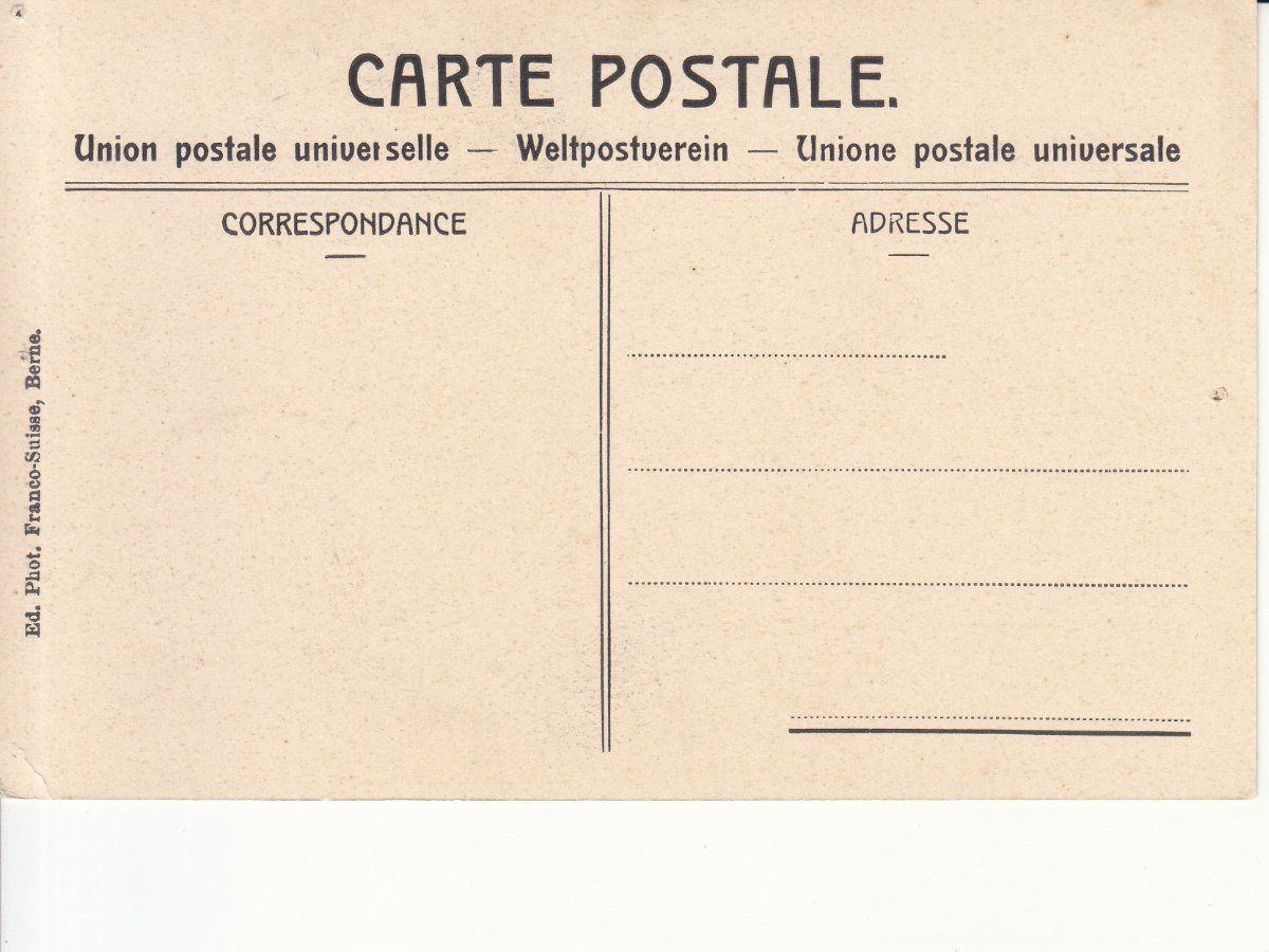 Ansichtskarten: Basel Denkmal St. Jakob ca. 1925 – Gebraucht aus Bürglen TG von StampGraf 1