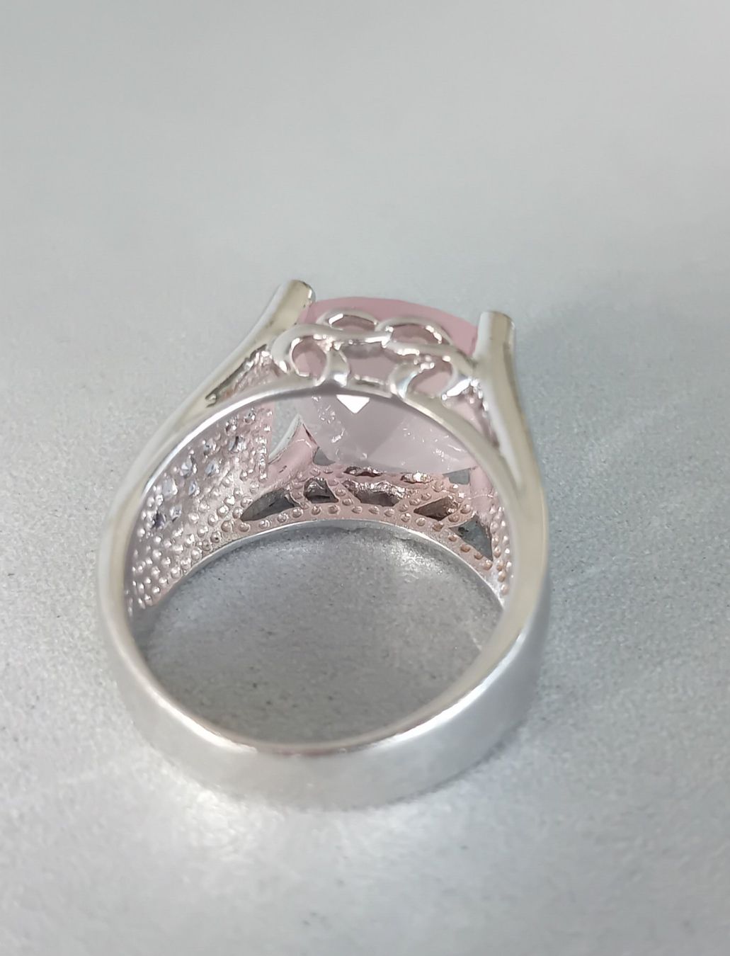 Anelli: Ring Silber Rosenquarz Tansanit – Usato da Stans venduto da wer_fd5f 6