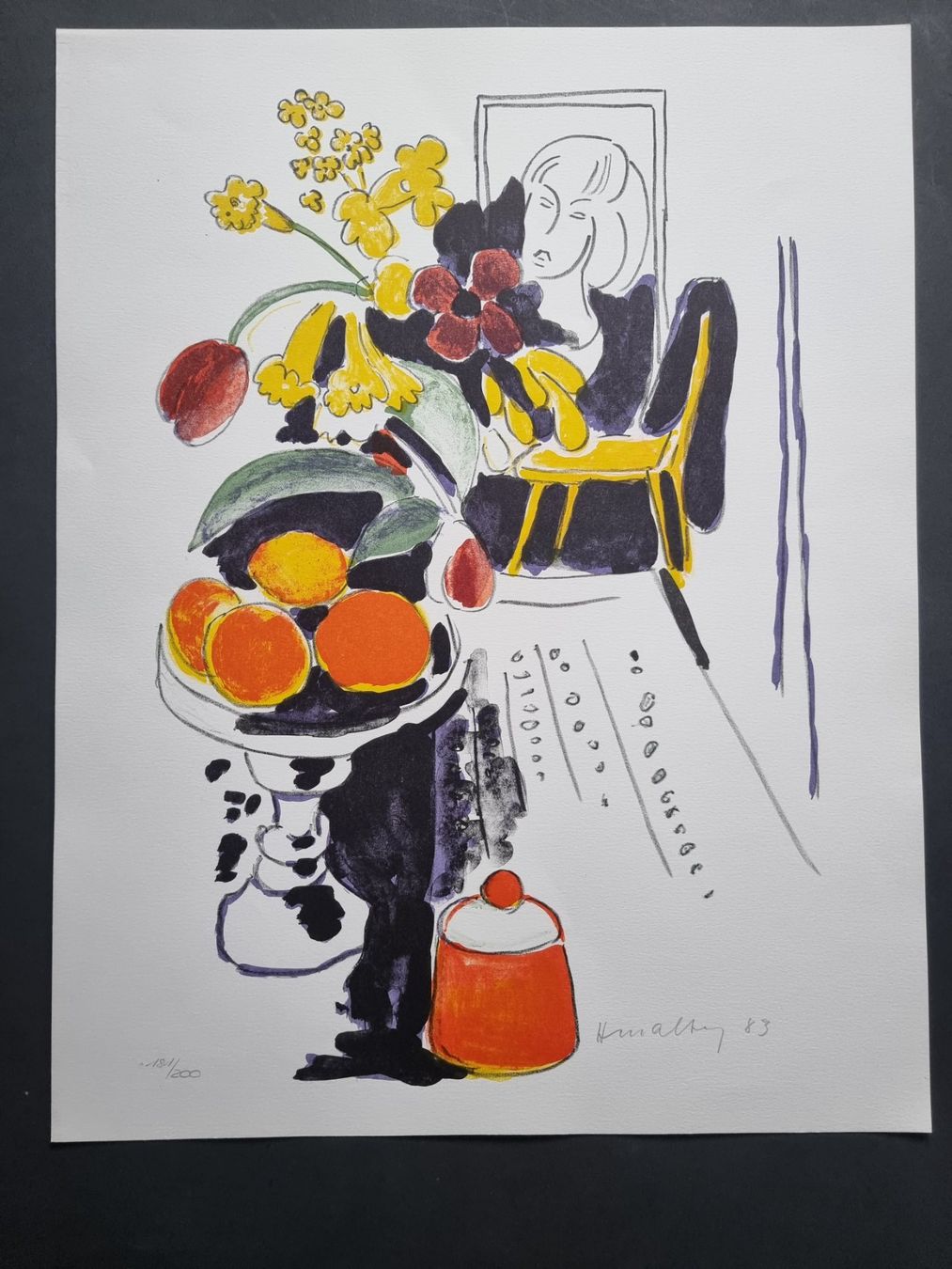 Grafica & Litografie: HERMANN MALTRY  LITHOGRAPHIE SIGNIERT NUMMERIERT – Usato da Gersau venduto da kunst-online 1