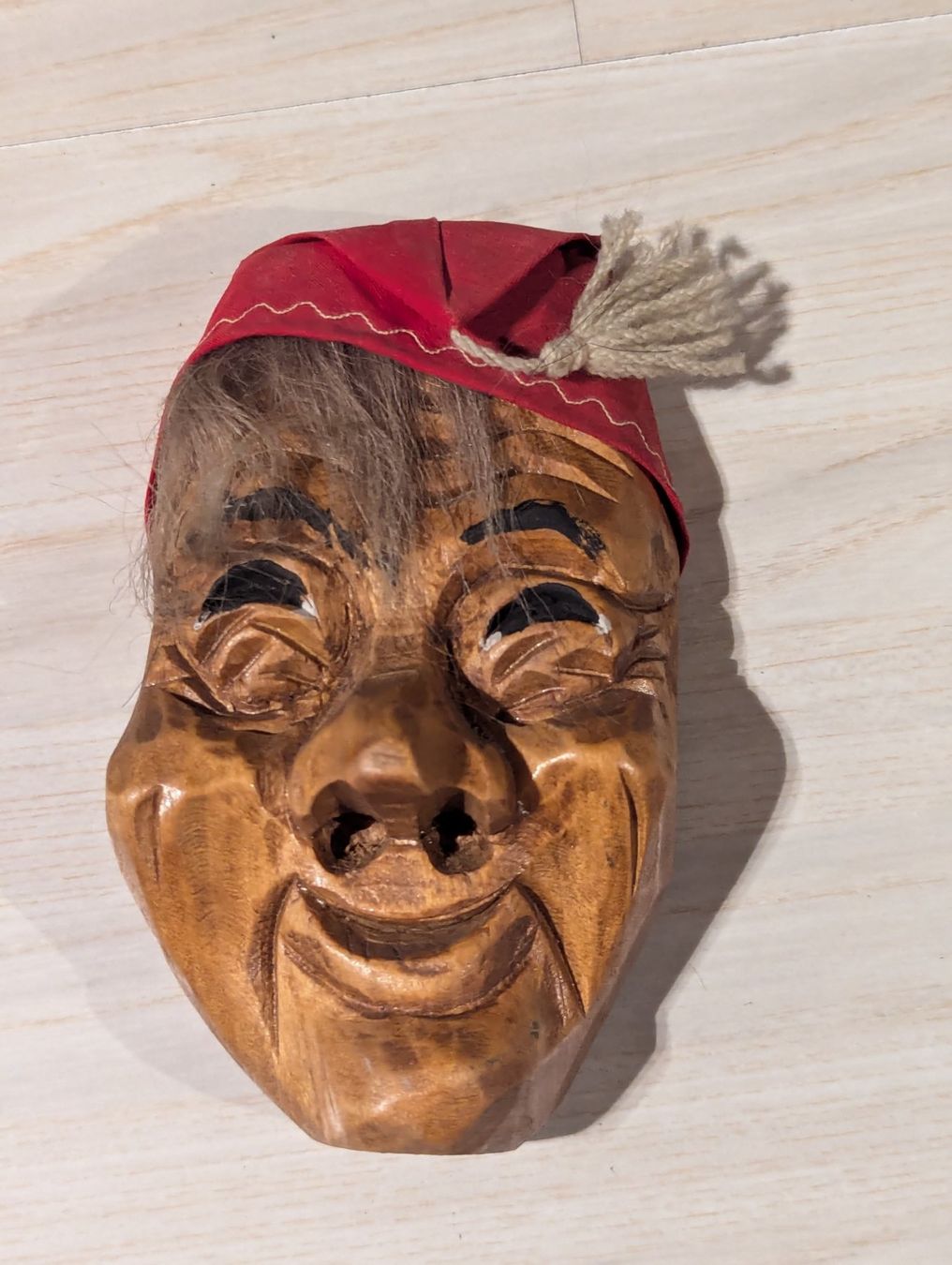 Maschere: Krienser Holz Maske Paar – Usato da Dierikon venduto da Jolie 5