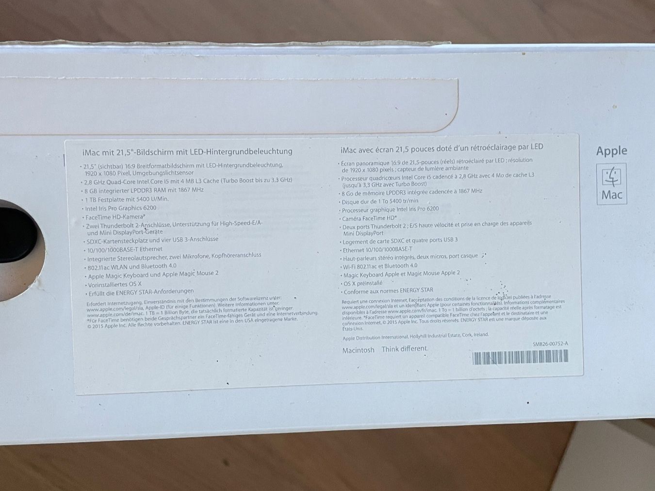 Apple PC: Imac 2015 - top Zustand – Usato da Aeugstertal venduto da Minamoneter 5