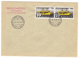 Lettre de Neuchâtel BPA A123  le 18.IV.38