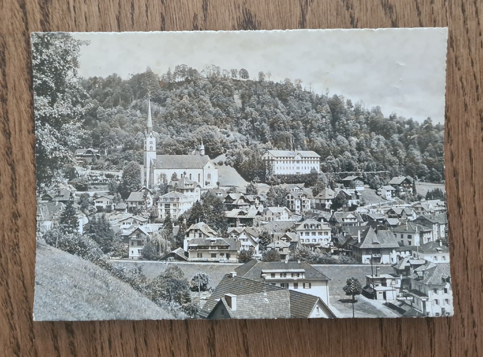 Cartoline postali: Wolhusen mit Josefsheim 1962 – Usato da Ebikon venduto da Donar50