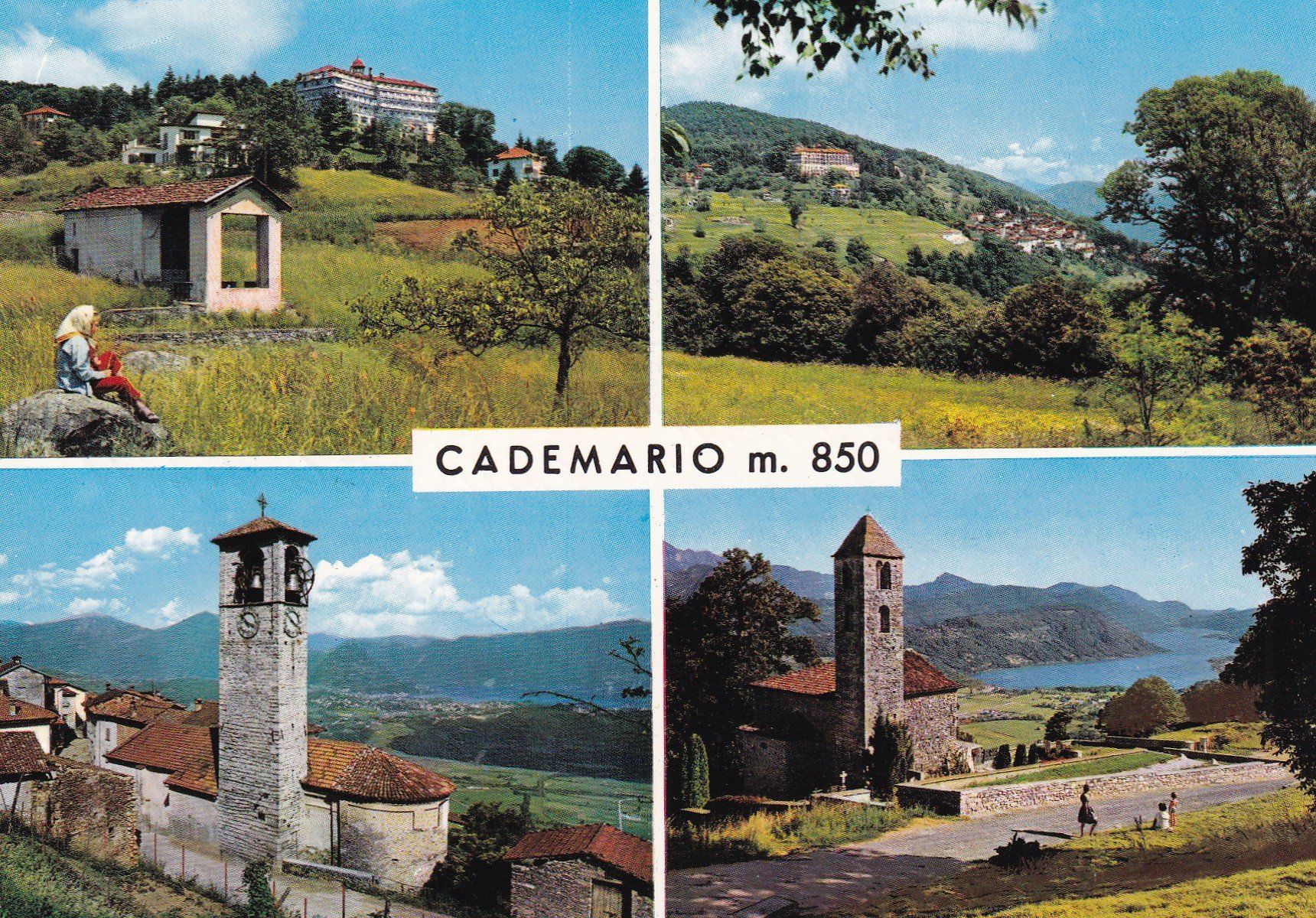 Cartes postales: Cademario  Multivues 1964 – D'occasion à Cormoret par Pascalll2001