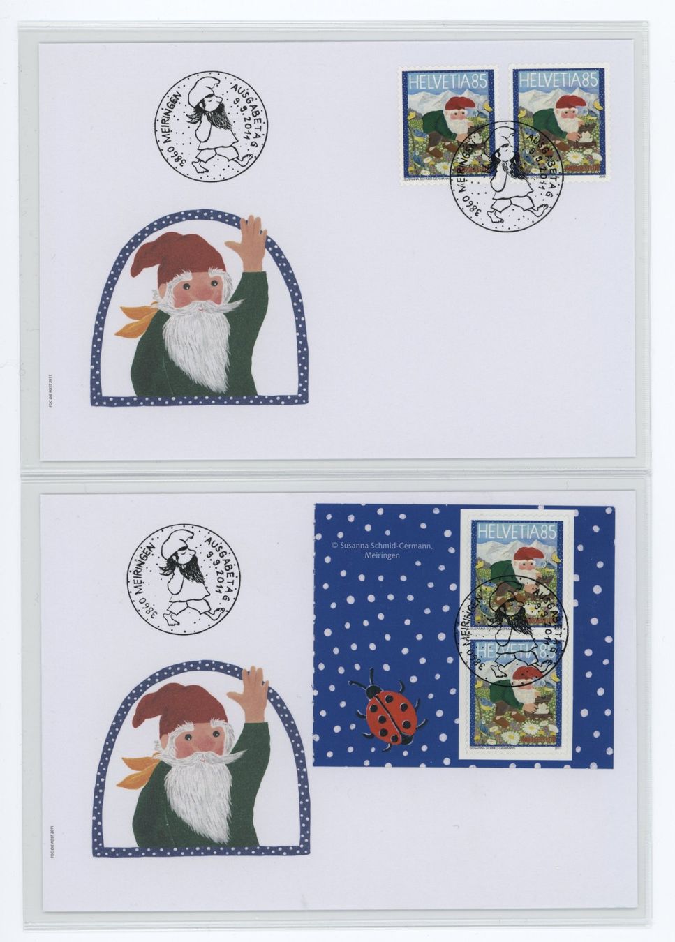 Tutti i francobolli: Sondermarken Muggestutz 2011, Combo-FDC – Usato da Utzigen venduto da sprint.007