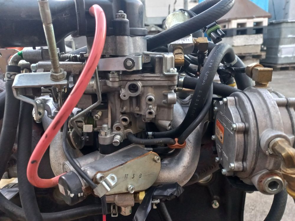 Stapler Motor Gas- / Benzinmotor Nissan K25 evtl. Mitsubishi (Gebraucht ...