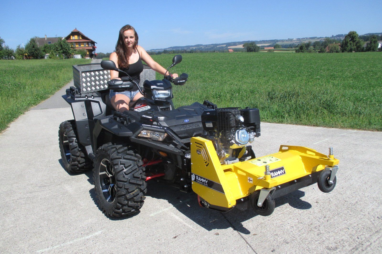 Polaris ATV / Quad: Rammy Schlegelmulcher – Nuovo e nell'imballaggio originale da Sempach-Station venduto da dragster410 6