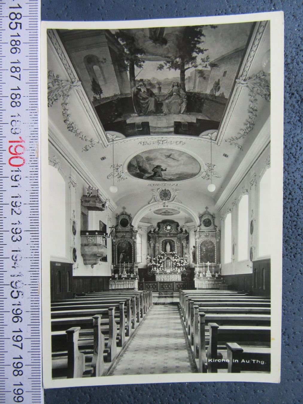 Cartoline postali: AU TG AK 1964 KIRCHE – Usato da Ettingen venduto da Hausi4711