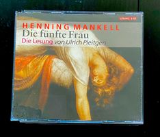 HENNING MANKELL - Die fünfte Frau • Lesung Hörbuch • 6 CDs