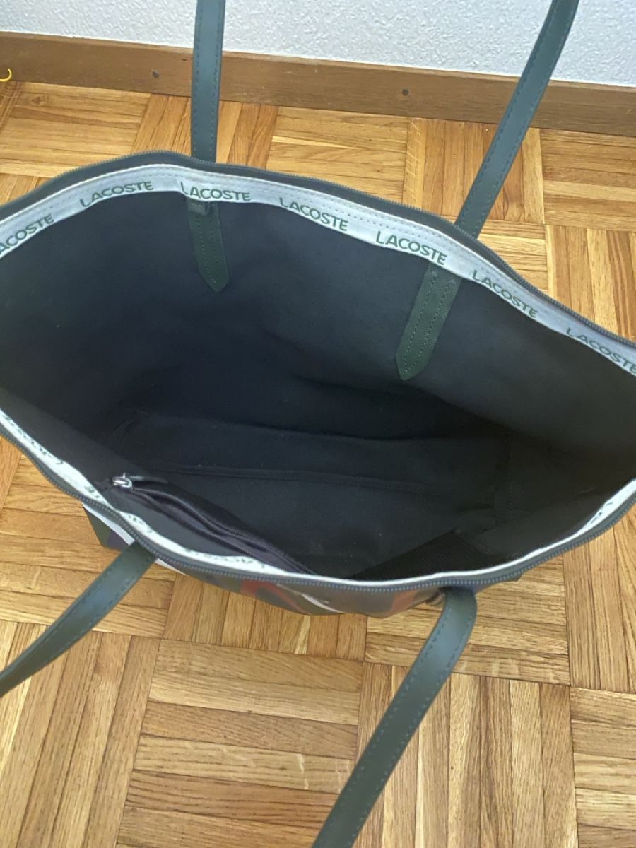 Lacoste Taschen für Damen: Sac cabas Lacoste motif écossais – Gebraucht aus Onex von AlisonH 2