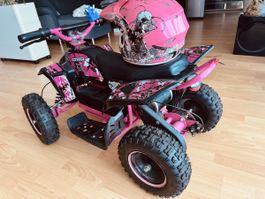Kinder Elektro-Quad inkl. Schutzhelm und 3xSchlüssel