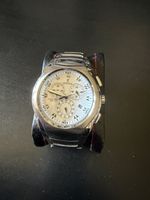 Herren Armbanduhr Festina Chronograph silber gebraucht