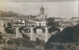 LAUSANNE et le pont Chaudreon