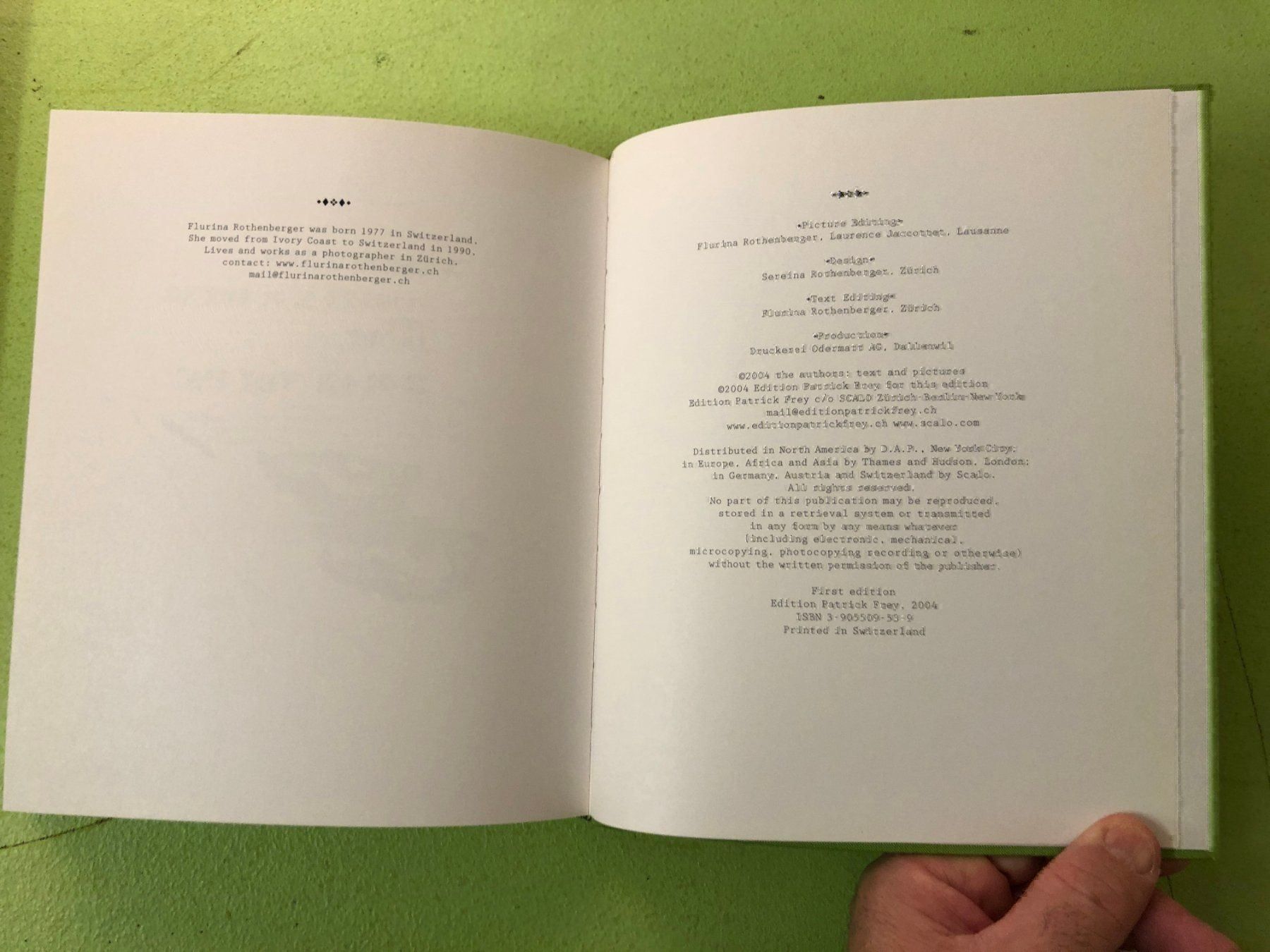 Libri: Flurina Rosenberger: I don't know where – Usato da Zürich venduto da allp 8