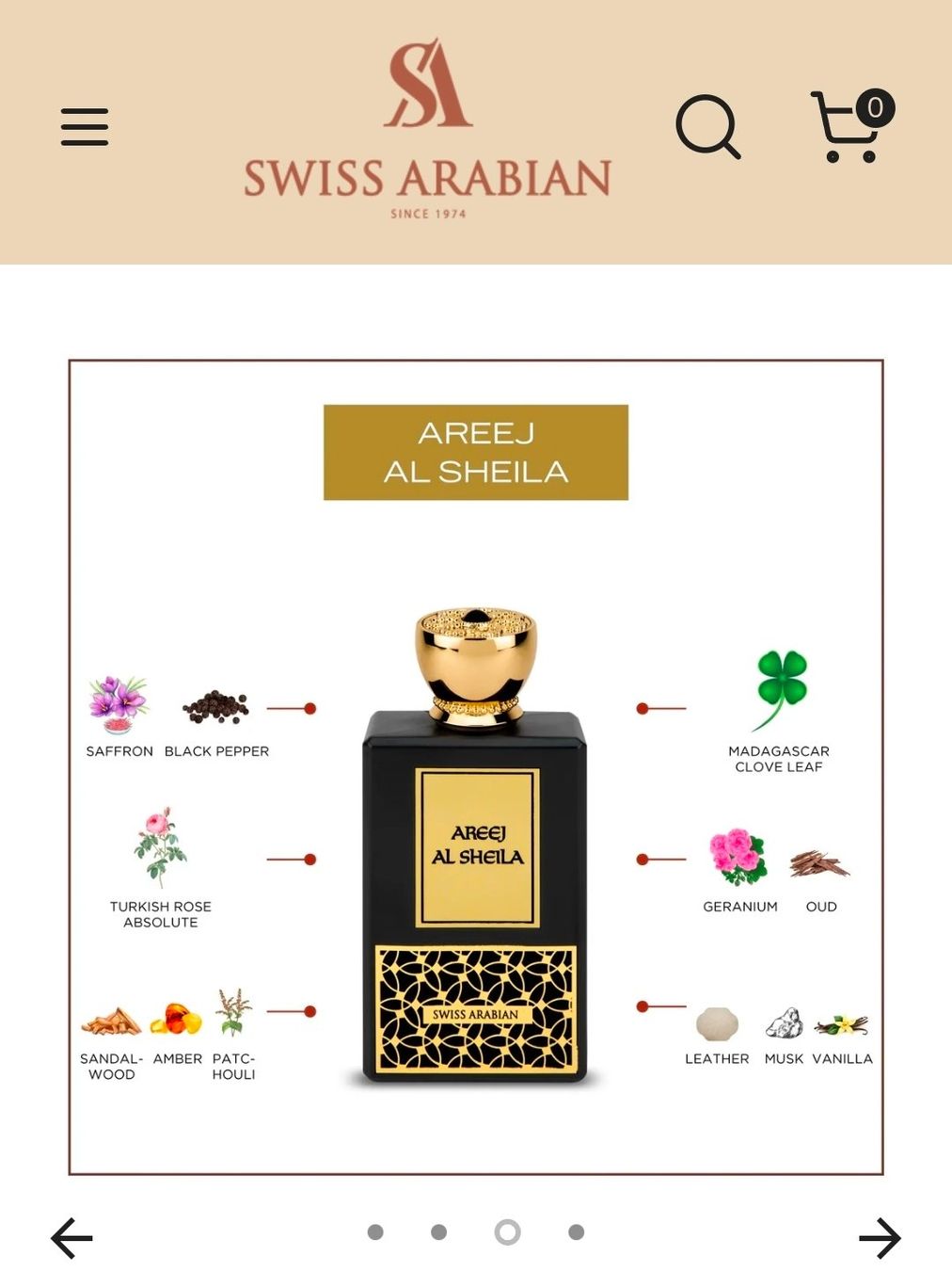Parfum & Eau de Toilette: Areej Al Sheila, Swiss Arabian – Neu (gemäss Beschreibung) aus Zürich von gollyabd 1