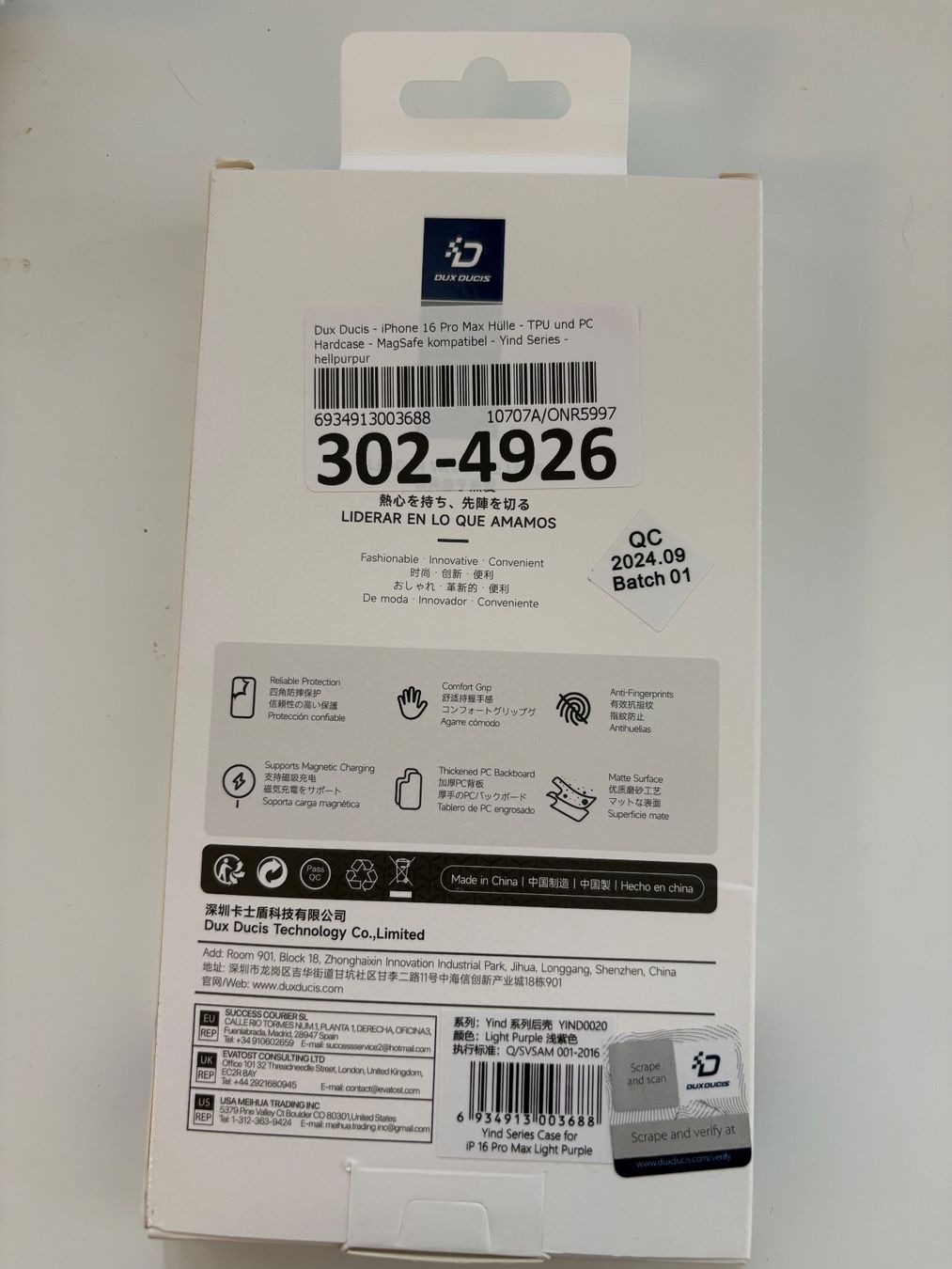 Cover & Protezioni schermo: Hülle iPhone 16 Pro Max - Magsafe NEU – Nuovo e nell'imballaggio originale da Zürich venduto da sangoimara 1