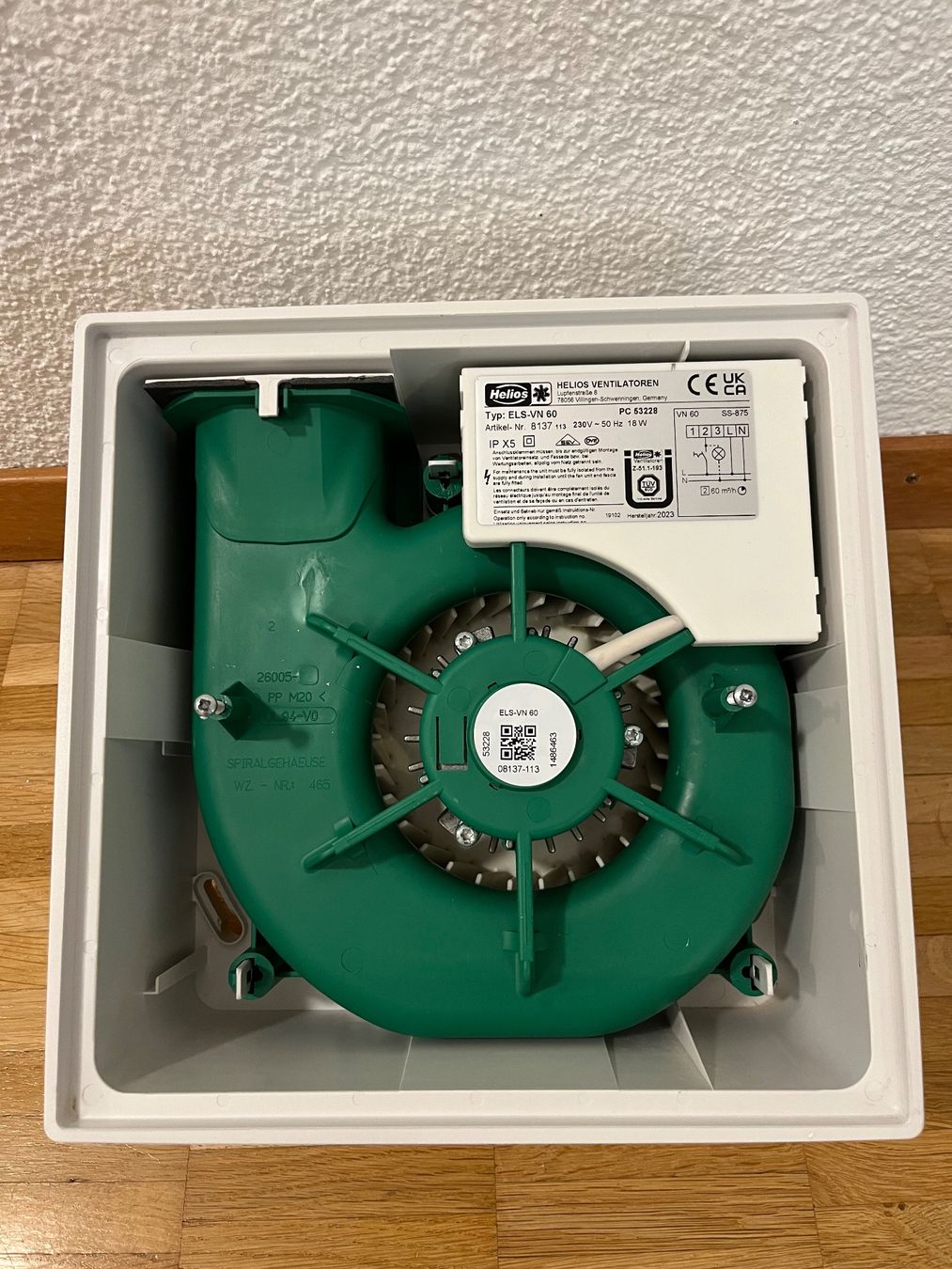 Helios Ventilatoren: Helios Ventilator ELS-VN60 – Gebraucht aus bern von sanducci 3