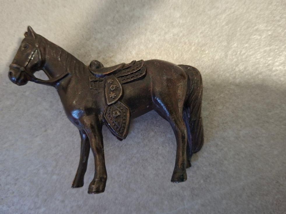 Figurines: Vintage Pferd aus Messing – D'occasion à Udligenswil par Leaside