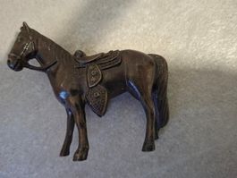 Vintage Pferd aus Messing