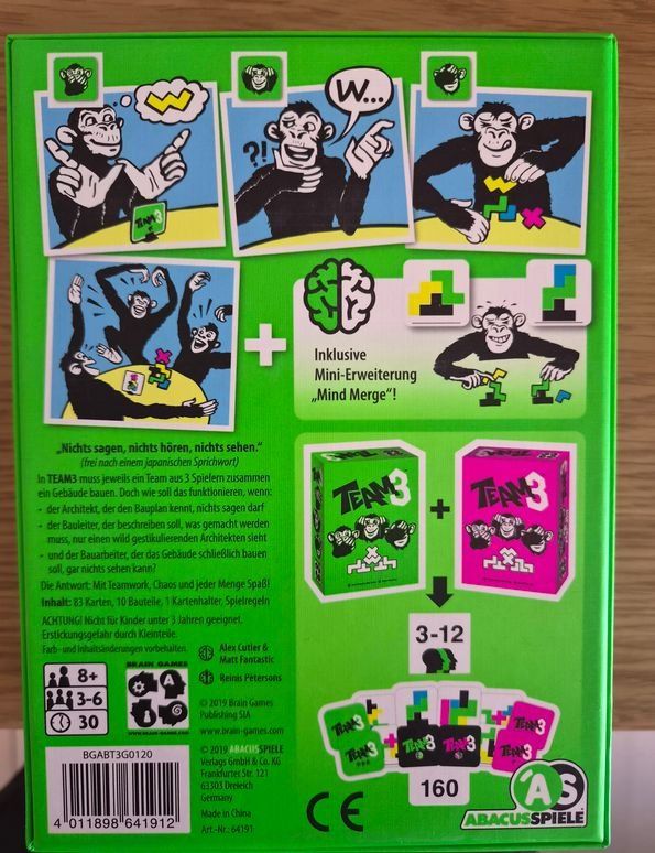 Giochi: Brettspiel Team 3 – Usato da Pfäffikon ZH venduto da andi_andi 1