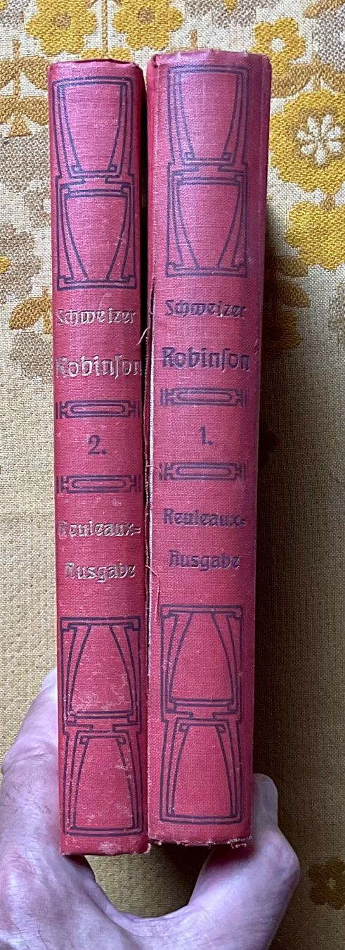 Libri: 2 Bücher Der Schweizerische Robinson von 1895 – Usato da Endingen venduto da nathan05 1