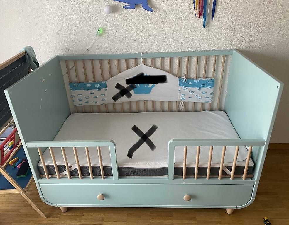 Letti: Ikea baby/kind Bett MYLLRA – Usato da Winterthur venduto da Samantha59