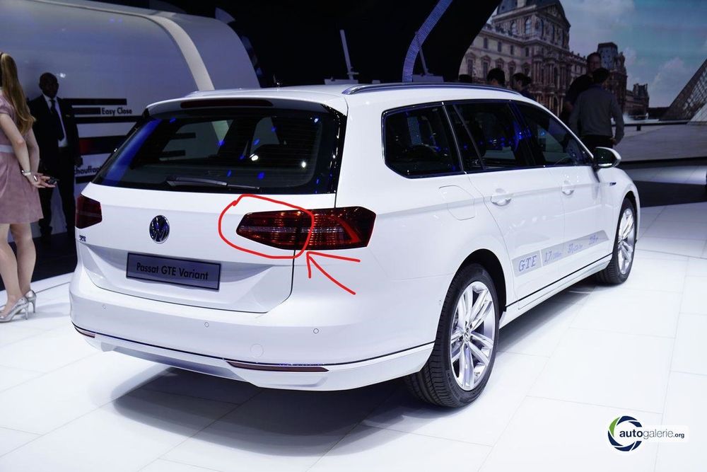 Passat B8 Ruckleuchte