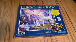Fluorescent Collection Puzzle early evening