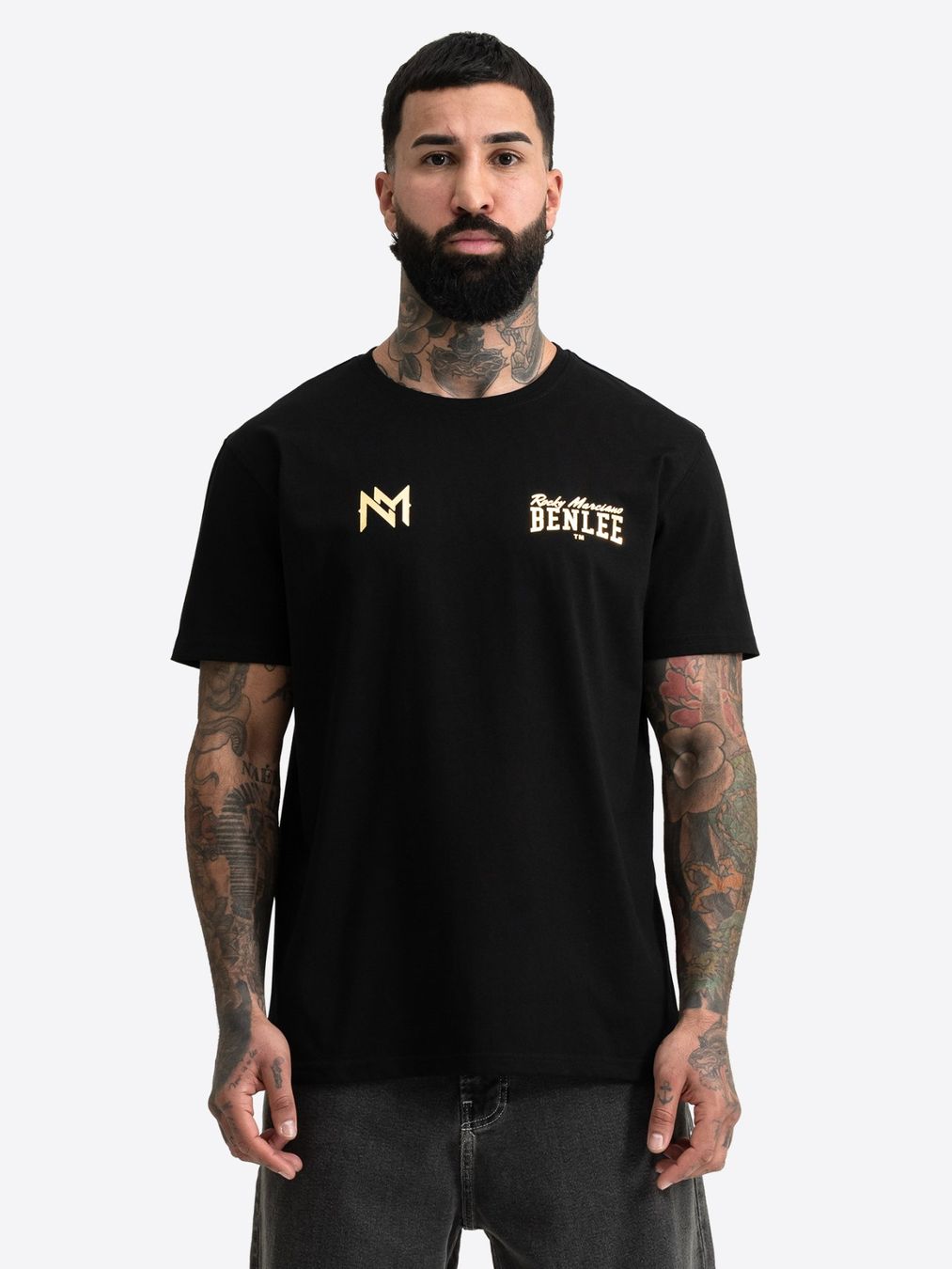 T-shirt: BENLEE 190878 Peekskill T-Shirt - Schwarz XL – Nuovo e nell'imballaggio originale da Düdingen venduto da BluePalm 2