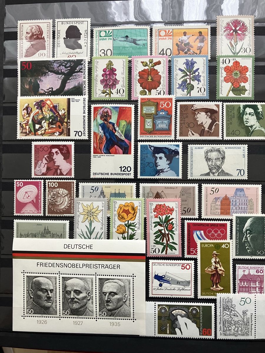 Tutti i francobolli: Deutschland BRD 1971-81 postfrisch 6s Blocks – Nuovo (secondo la descrizione) da Cham venduto da Diablo1232 3