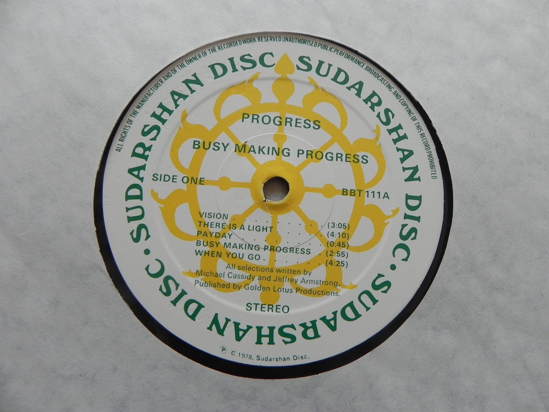Vinyles: LP Engl. Progressiv Rock Band Busy Making Progress 1978 – D'occasion à Siebnen par krimsie 3