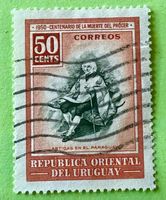 BRIEFMARKEN AUS  Uruguay  General Artigas in Paraguay  