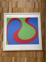 Gido Wiederkehr Original Gemälde Signiert OP-Art 60s 70s 90s