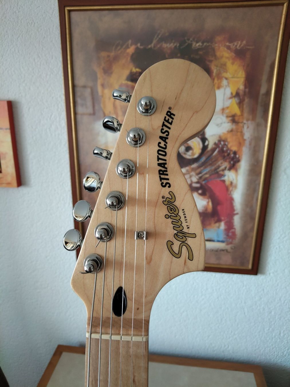 Squier Strumenti musicali: Squier Stratocaster mit Seymour Duncan – Nuovo (secondo la descrizione) da Brügg BE venduto da Rajka5 2