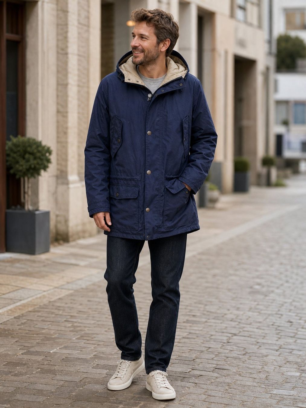 Tommy Hilfiger Vestes: Tommy Hilfiger Herren Jacke Gr. M – D'occasion à Kirchdorf AG par coco123