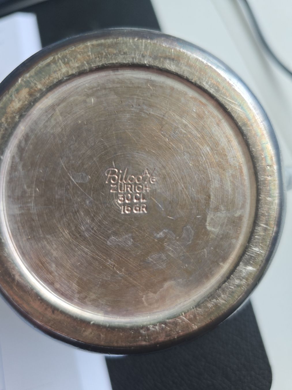 Set di piatti: 6-teiliges Kannen- & Milchkännchen schwer versilbert – Usato da Kreuzlingen venduto da Klingelton_21600 2