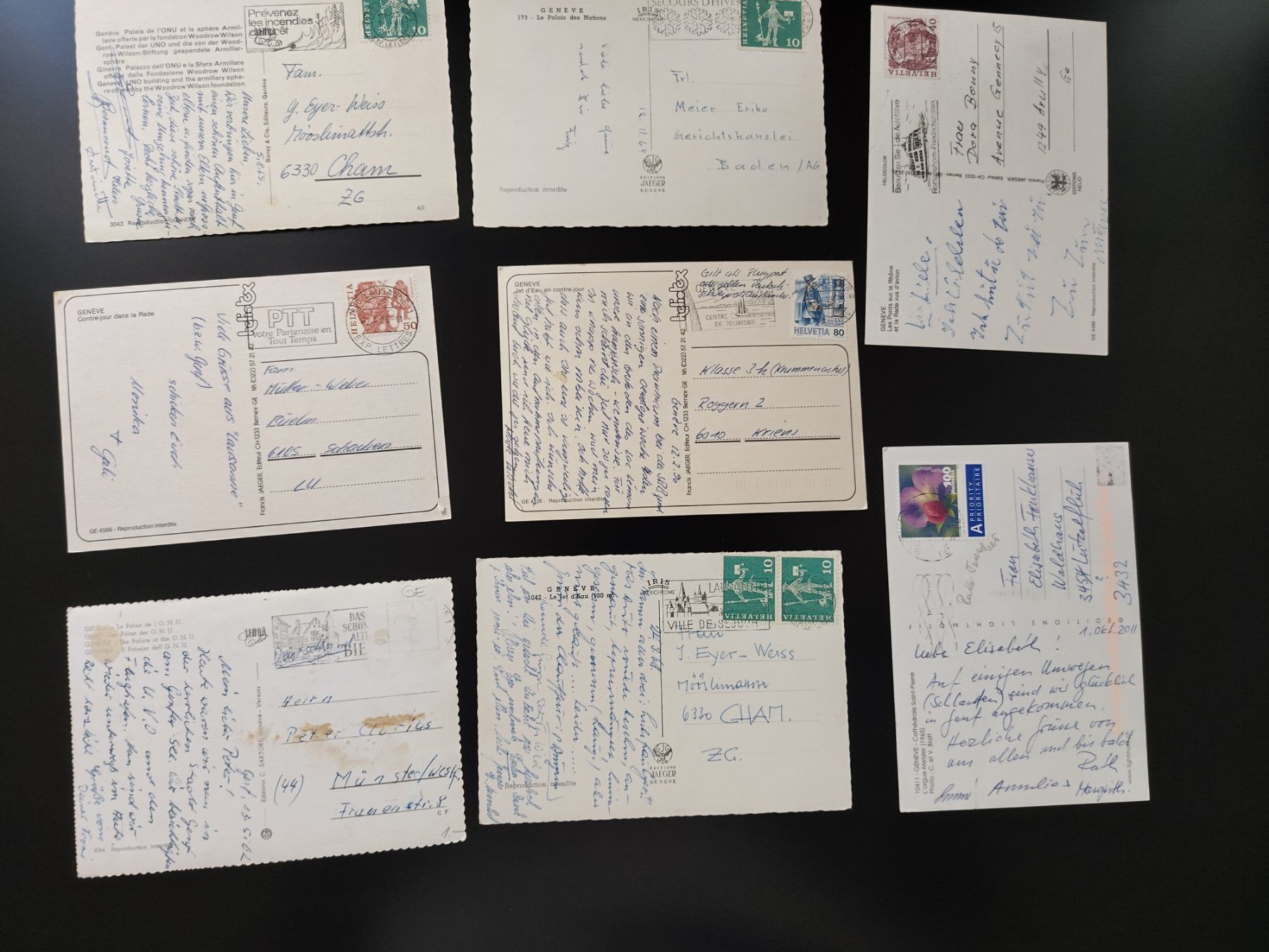 Cartoline postali: 10 AK Genf ab ca. 1964 – Usato da Ohmstal venduto da Lebensfreude05 3