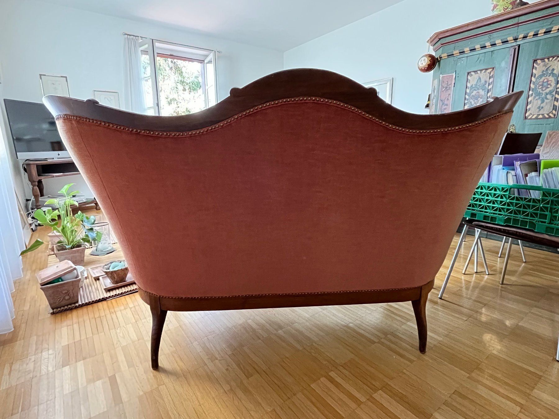 Divani: Louis Philippe Sofa / Canapé Antik – Usato da Lenz venduto da Klimbim7083 3