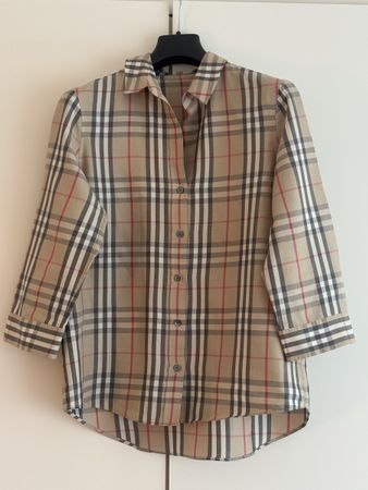 Chemise Burberry à carreaux (XL)