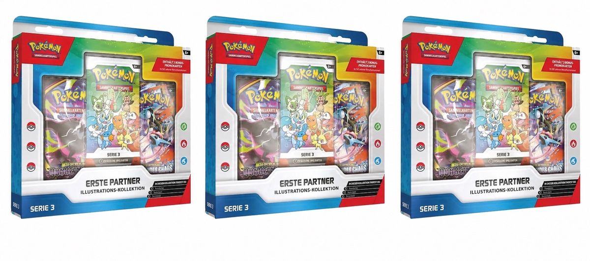 Pokémon Cartes à collectionner: Pokemon Erste Partner Kollektion DE 3 stk – Neuf avec emballage d'origine à Olten par maiskorn