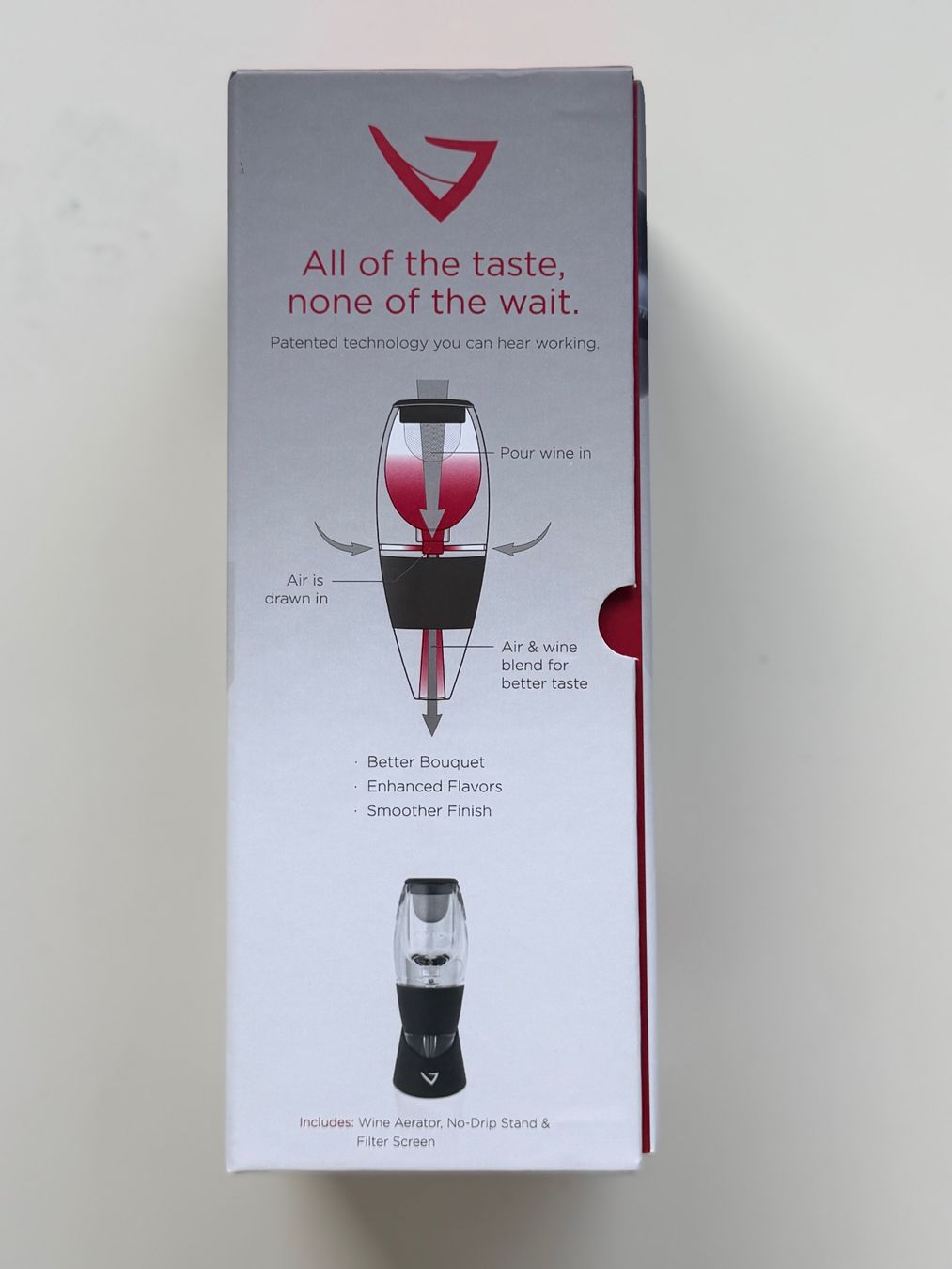 Vino: Vinturi red wine aerator - Perfect taste! – Nuovo e nell'imballaggio originale da Oberwil b. Zug venduto da Morganvob 3