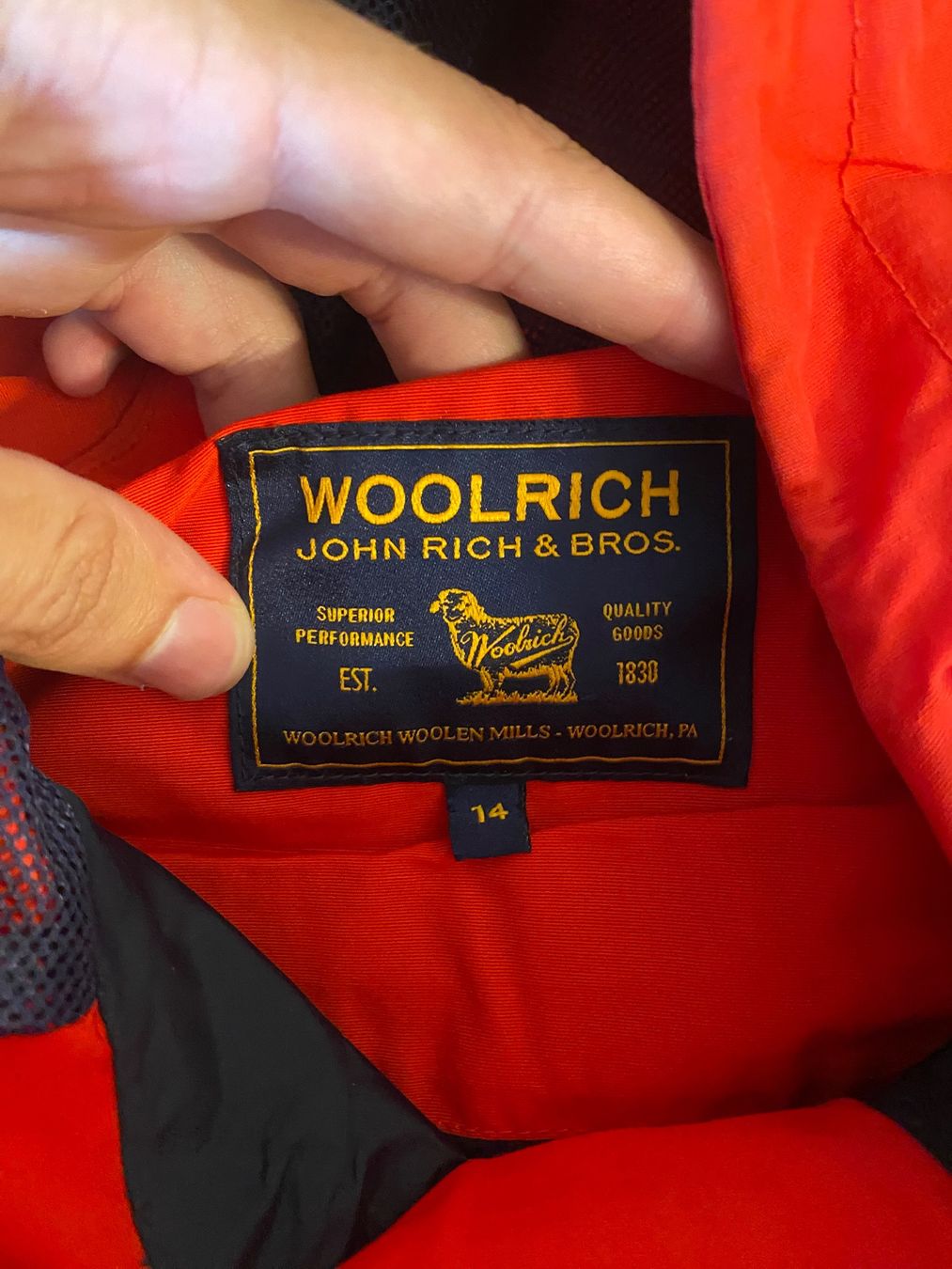 Jacken & Mäntel: Woolrich Windbreaker Jacke Gr 14 158 164 – Gebraucht aus St. Gallen von ka_mo 3