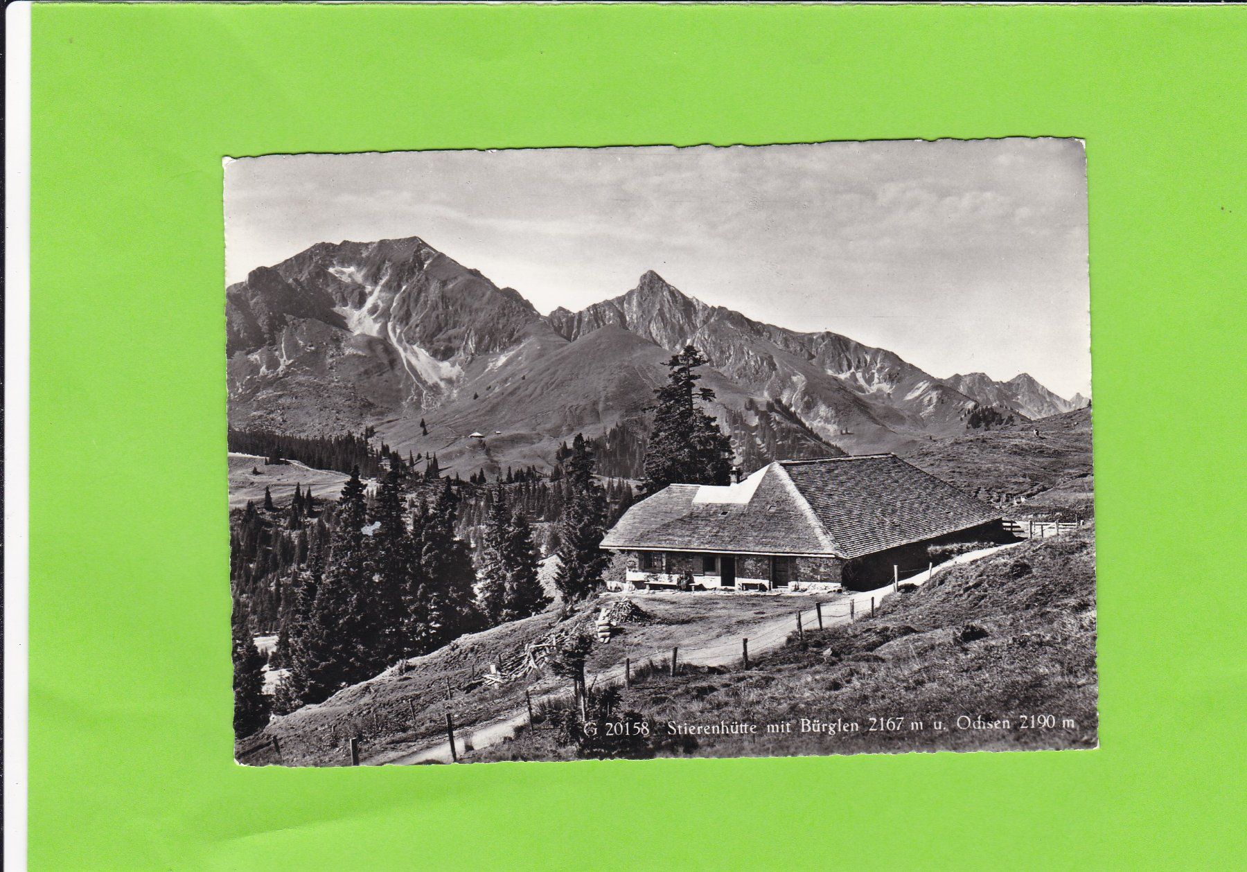 Cartoline postali: Stierenhütte – Usato da St. Peterzell venduto da neckertal