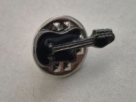 kleine Gitarre  schwarz  -     Pin