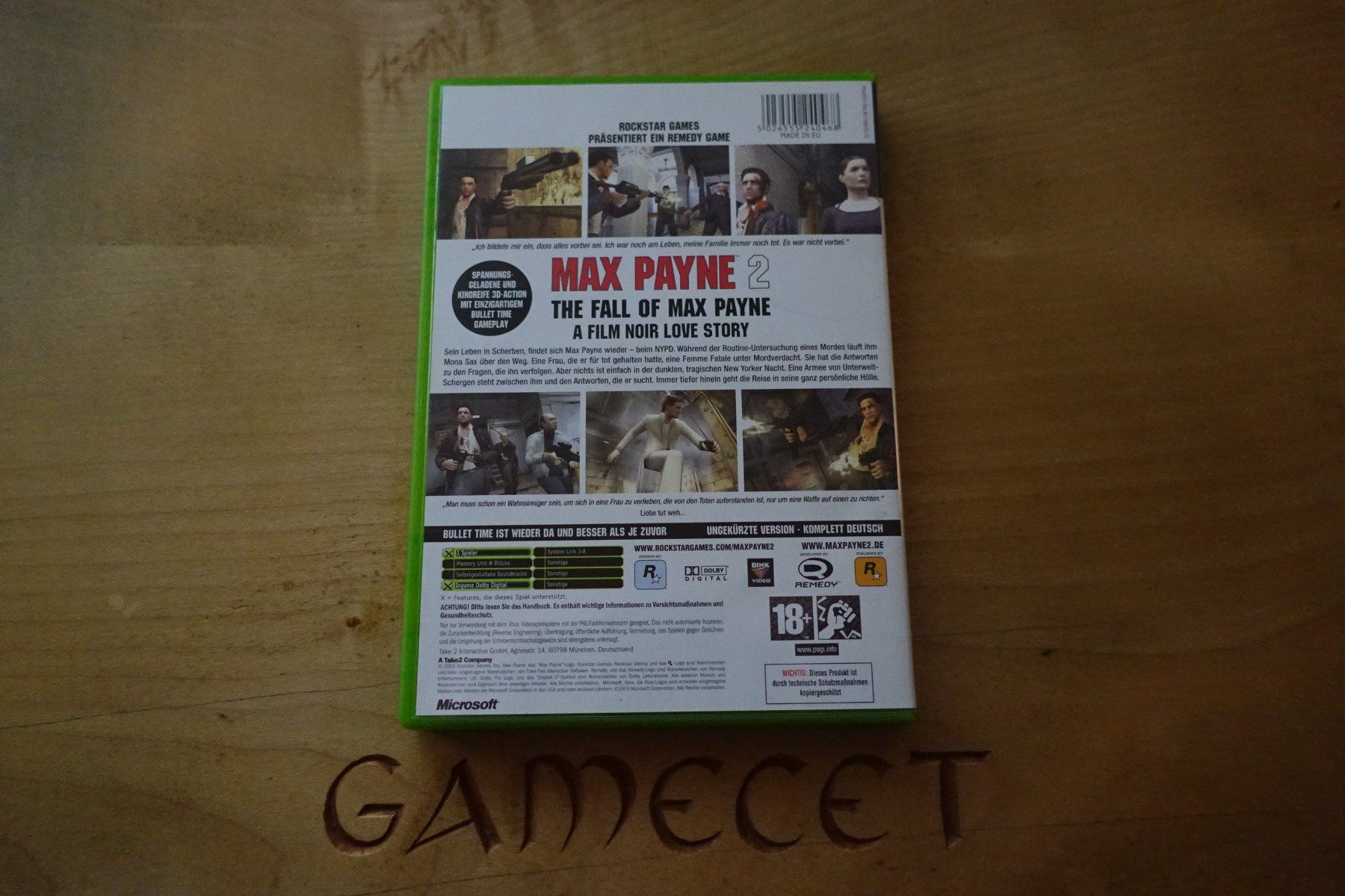 Microsoft Giochi: Max Payne 2: The Fall of Max Payne – Usato da Steinach venduto da Gamecet 2