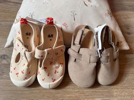H&M BABY GIRL 🍒 1x sandale ou mules NEW! 25 (prix/paire)